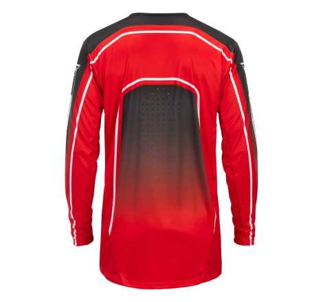 Maillot vélo FLY RACING Rayce - rouge/noir/blanc