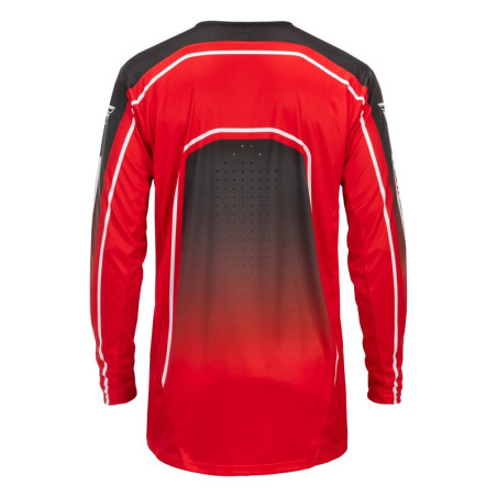 Maillot vélo FLY RACING Rayce - rouge/noir/blanc