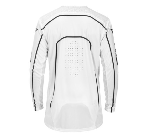 Maillot vélo FLY RACING Rayce - blanc/noir