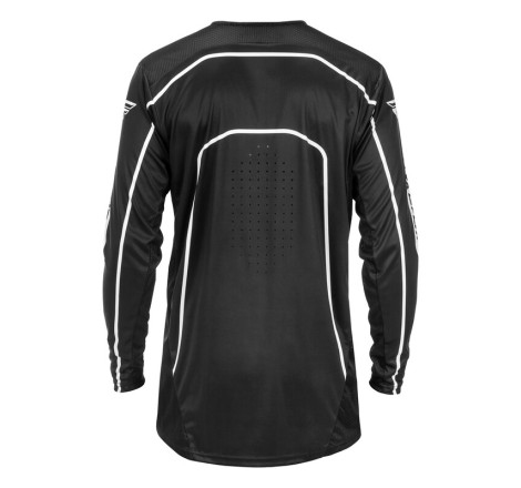 Maillot vélo enfant FLY RACING Rayce - noir/blanc
