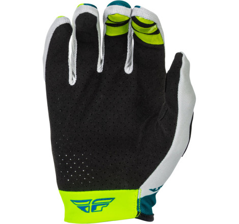 Gants FLY RACING Lite Taille L - gris/Lime/Teal