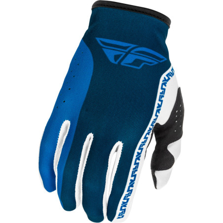 Gants FLY RACING Lite Taille XL - bleu/blanc
