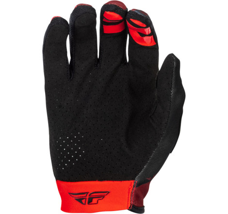 Gants FLY RACING Lite Taille L - noir/rouge