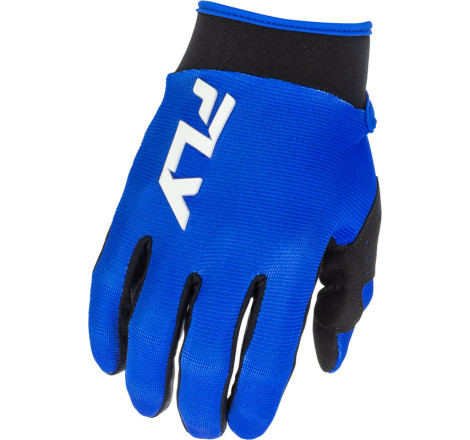 Gants FLY RACING F-16 Taille S - bleu/bleu foncé/blanc