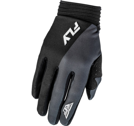 Gants enfant FLY RACING F-16 Taille YS - gris/noir/blanc