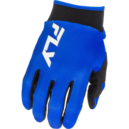 Gants enfant FLY RACING F-16 Taille YXS - bleu/bleu foncé/blanc