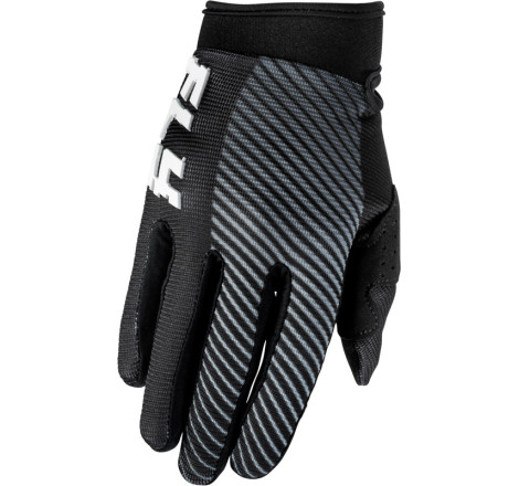 Gants enfant FLY RACING F-16 Taille YXS - noir/blanc
