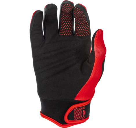 Gants enfant FLY RACING F-16 Taille YM - noir/rouge
