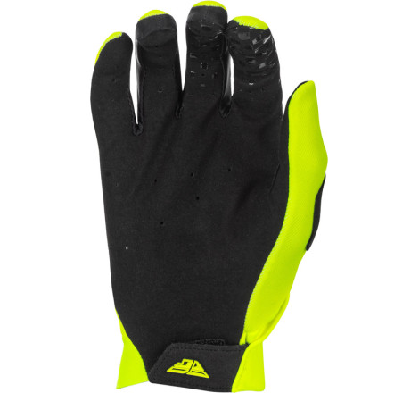 Gants FLY RACING Pro Lite Taille M - noir/jaune fluo