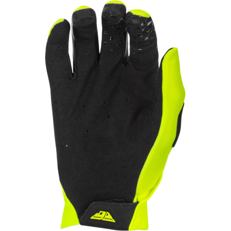 Gants FLY RACING Pro Lite Taille M - noir/jaune fluo