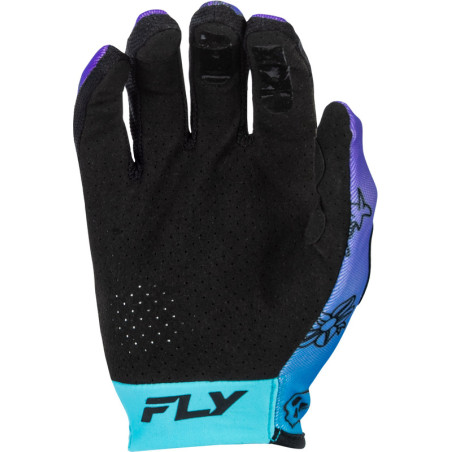 Gants FLY RACING Lite Outline Special Edition Taille XXL - violet/bleu/noir