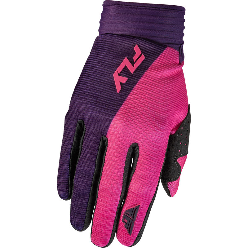 Gants femme FLY RACING F-16 Taille S - rose/mauve