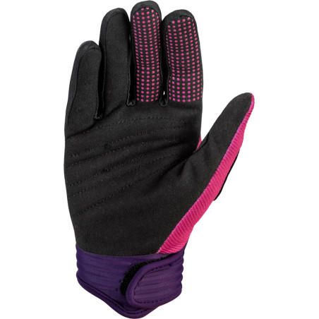 Gants femme FLY RACING F-16 Taille S - rose/mauve