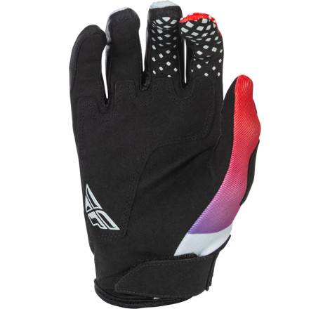 Gants FLY RACING Kinetic Taille XXL - gris/rouge/violet/noir
