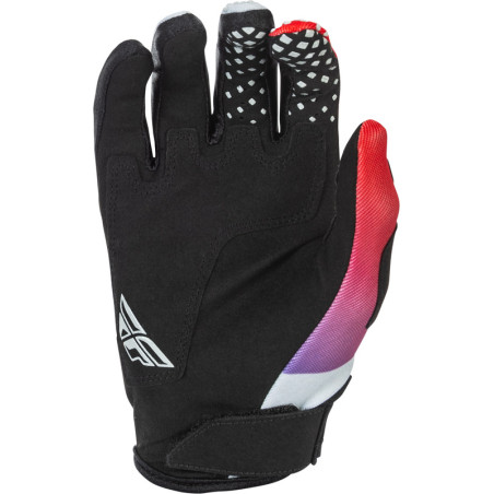 Gants FLY RACING Kinetic Taille XL - gris/rouge/violet/noir