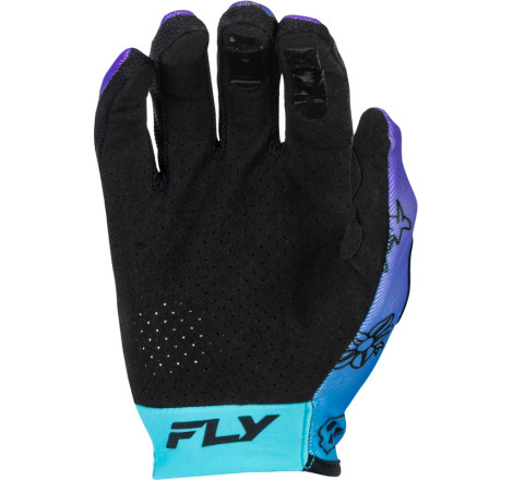 Gants enfant FLY RACING Lite Outline Special Edition Taille YL - violet/bleu/noir