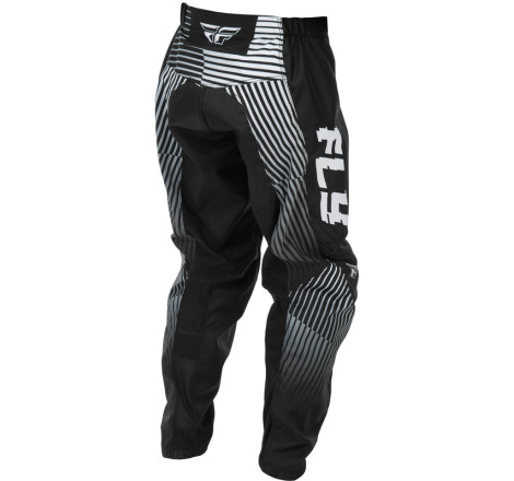 Pantalon enfant FLY RACING F-16 Taille 18 - noir/blanc