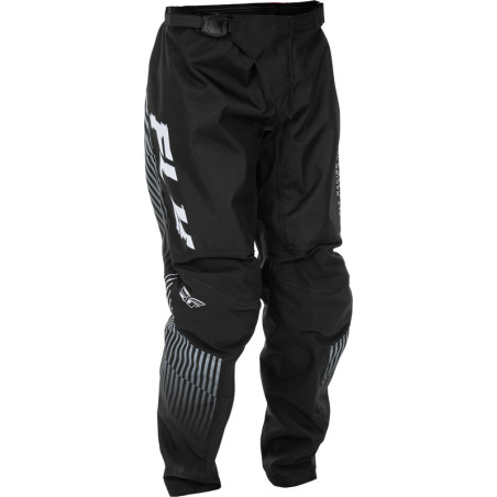 Pantalon enfant FLY RACING F-16 Taille 24 - noir/blanc
