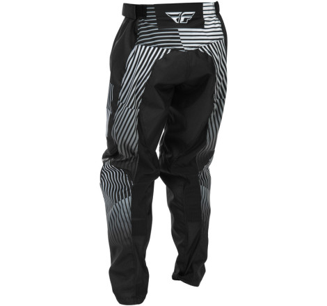 Pantalon enfant FLY RACING F-16 Taille 20 - noir/blanc