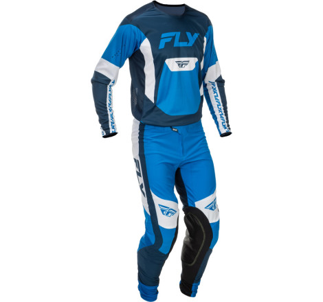 Pantalon FLY RACING Lite Taille 32 - bleu/blanc