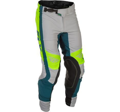 Pantalon FLY RACING Lite Taille 30 - gris/Lime/Teal