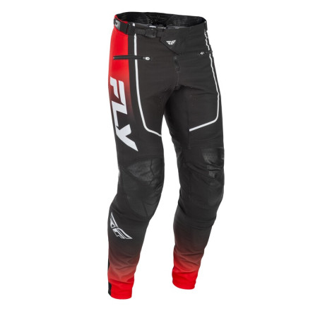 Pantalon vélo FLY RACING Rayce - rouge/noir/blanc