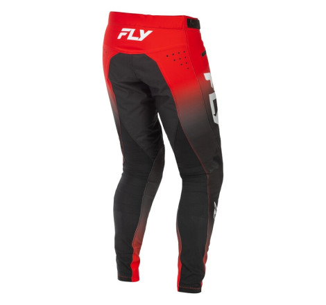 Pantalon vélo FLY RACING Rayce - rouge/noir/blanc