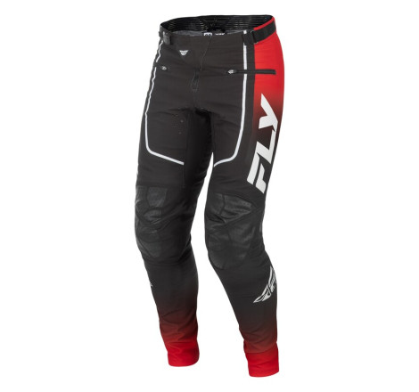 Pantalon vélo FLY RACING Rayce - rouge/noir/blanc