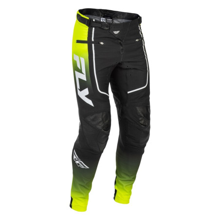 Pantalon vélo FLY RACING Rayce - Lime/noir/blanc