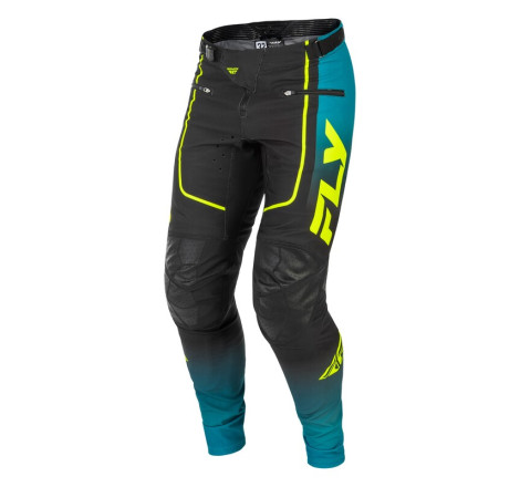 Pantalon vélo FLY RACING Rayce - Teal/noir/Lime