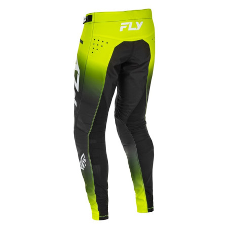 Pantalon vélo enfant FLY RACING Rayce - Lime/noir/blanc