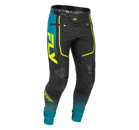 Pantalon vélo enfant FLY RACING Rayce - Teal/noir/Lime
