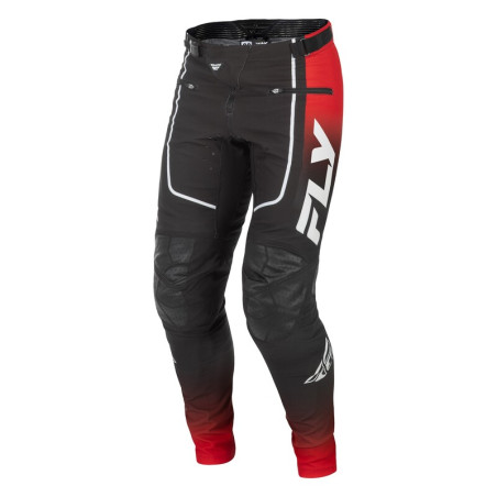 Pantalon vélo enfant FLY RACING Rayce - rouge/noir/blanc