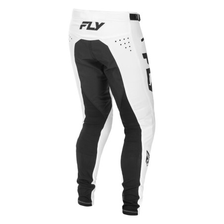 Pantalon vélo enfant FLY RACING Rayce - blanc/noir