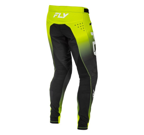 Pantalon vélo enfant FLY RACING Rayce - Lime/noir/blanc