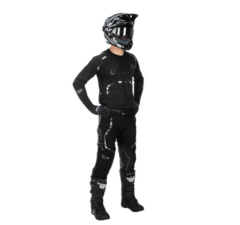 Pantalon FLY RACING Evolution DST Spark Special Edition Taille 36 - noir/argent