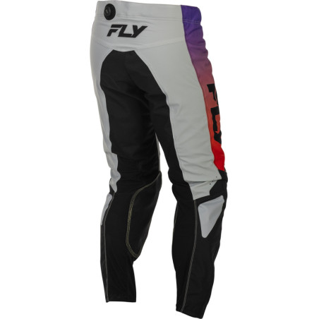 Pantalon FLY RACING Kinetic Taille 32 - gris/rouge/violet/noir