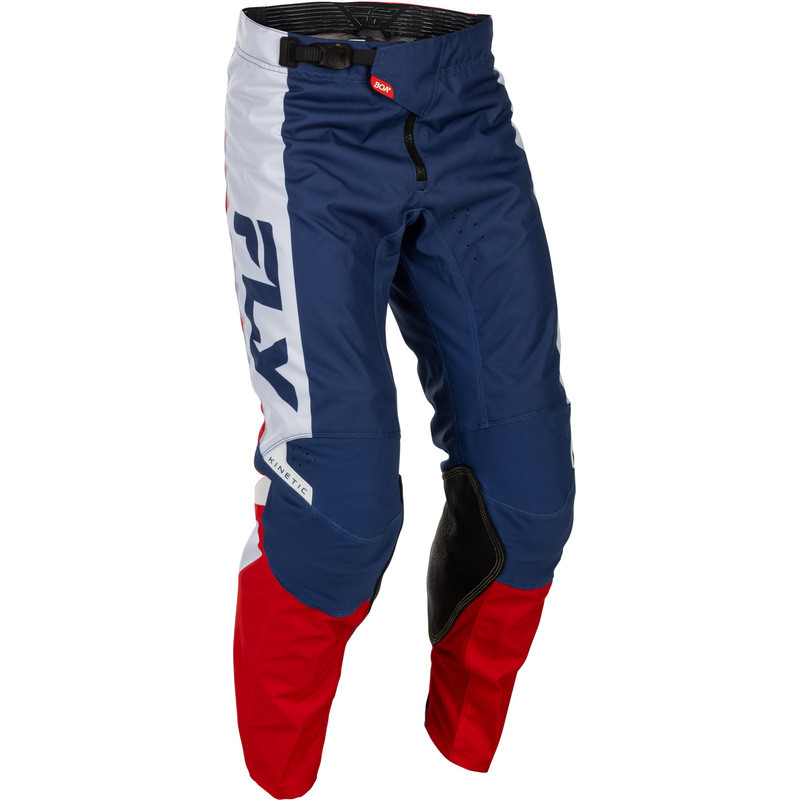 Pantalon FLY RACING Kinetic Taille 34 - rouge/blanc/bleu