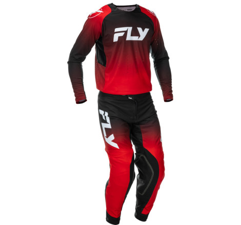 Pantalon FLY RACING Evolution DST Taille 32 - rouge/noir/blanc