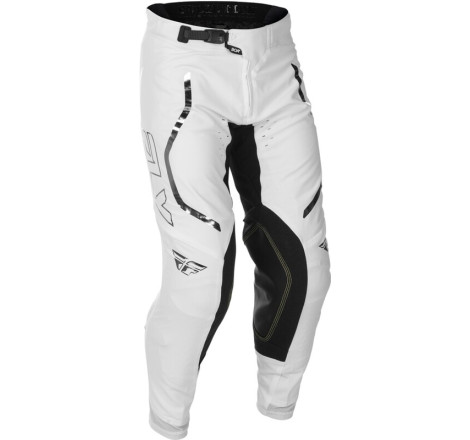 Pantalon FLY RACING Evolution DST Flash L.E. Taille 32 - blanc/argent