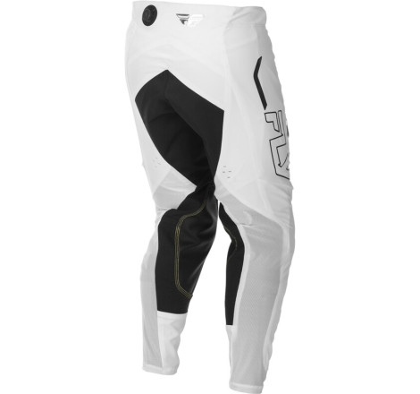Pantalon FLY RACING Evolution DST Flash L.E. Taille 28 - blanc/argent
