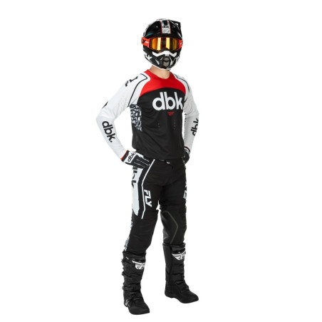 Pantalon FLY RACING Evolution DST DBK Special Edition Taille 34 - noir/argent