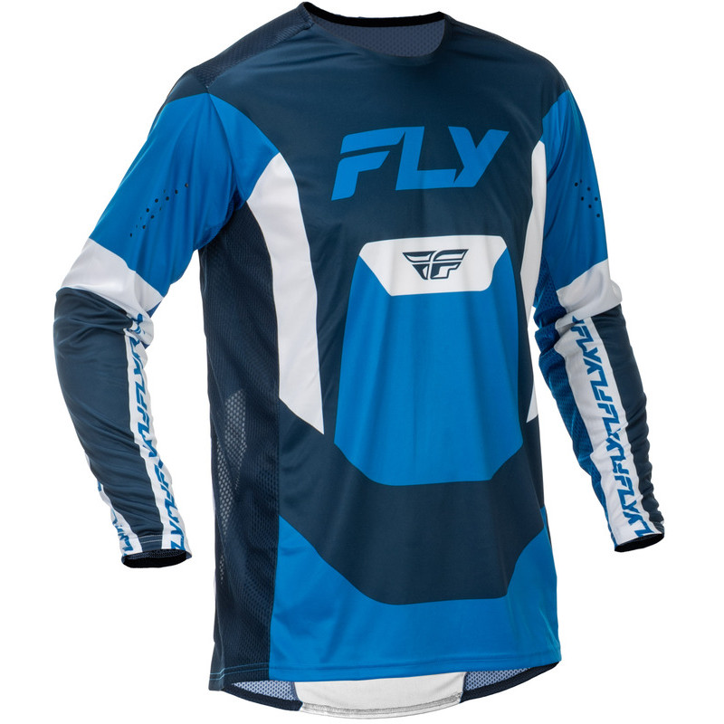 Maillot FLY RACING Lite Taille S - bleu/blanc