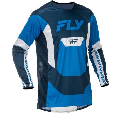 Maillot FLY RACING Lite Taille M - bleu/blanc