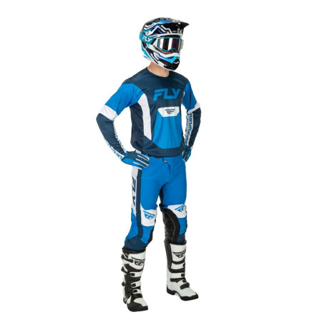 Maillot FLY RACING Lite Taille XXL - bleu/blanc