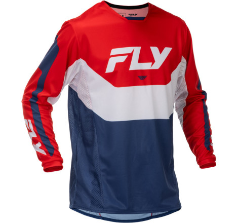 Maillot FLY RACING Kinetic Taille M - rouge/blanc/bleu