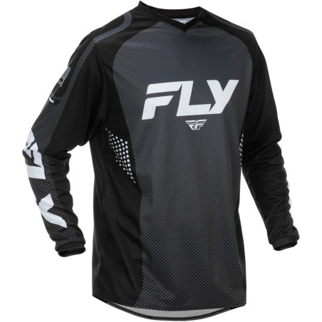 Maillot FLY RACING F-16 Taille XXL - noir/blanc