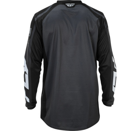 Maillot FLY RACING F-16 Taille XXL - noir/blanc