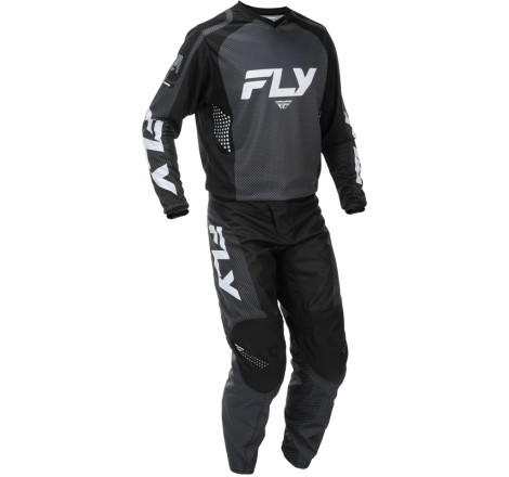 Maillot FLY RACING F-16 Taille XXL - noir/blanc