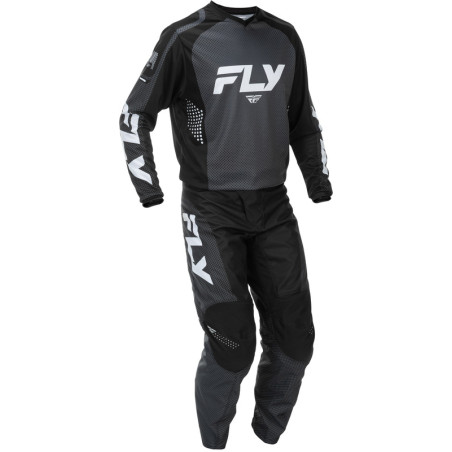 Maillot FLY RACING F-16 Taille XXL - noir/blanc